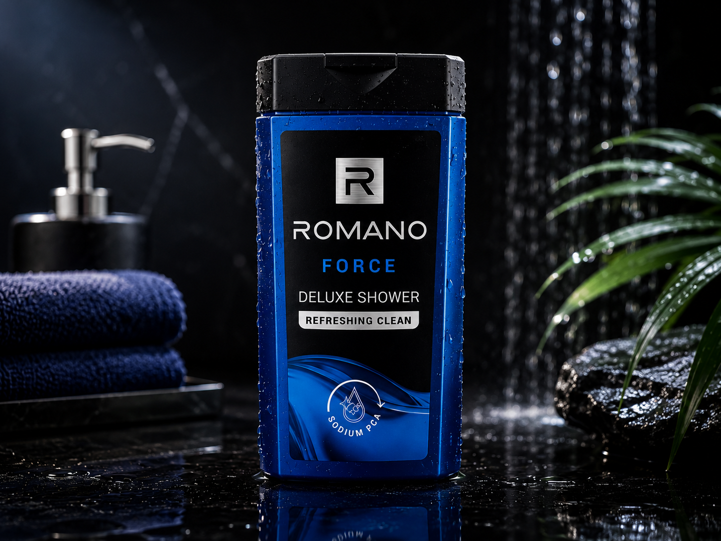 Romano Deluxe Shower Collection.