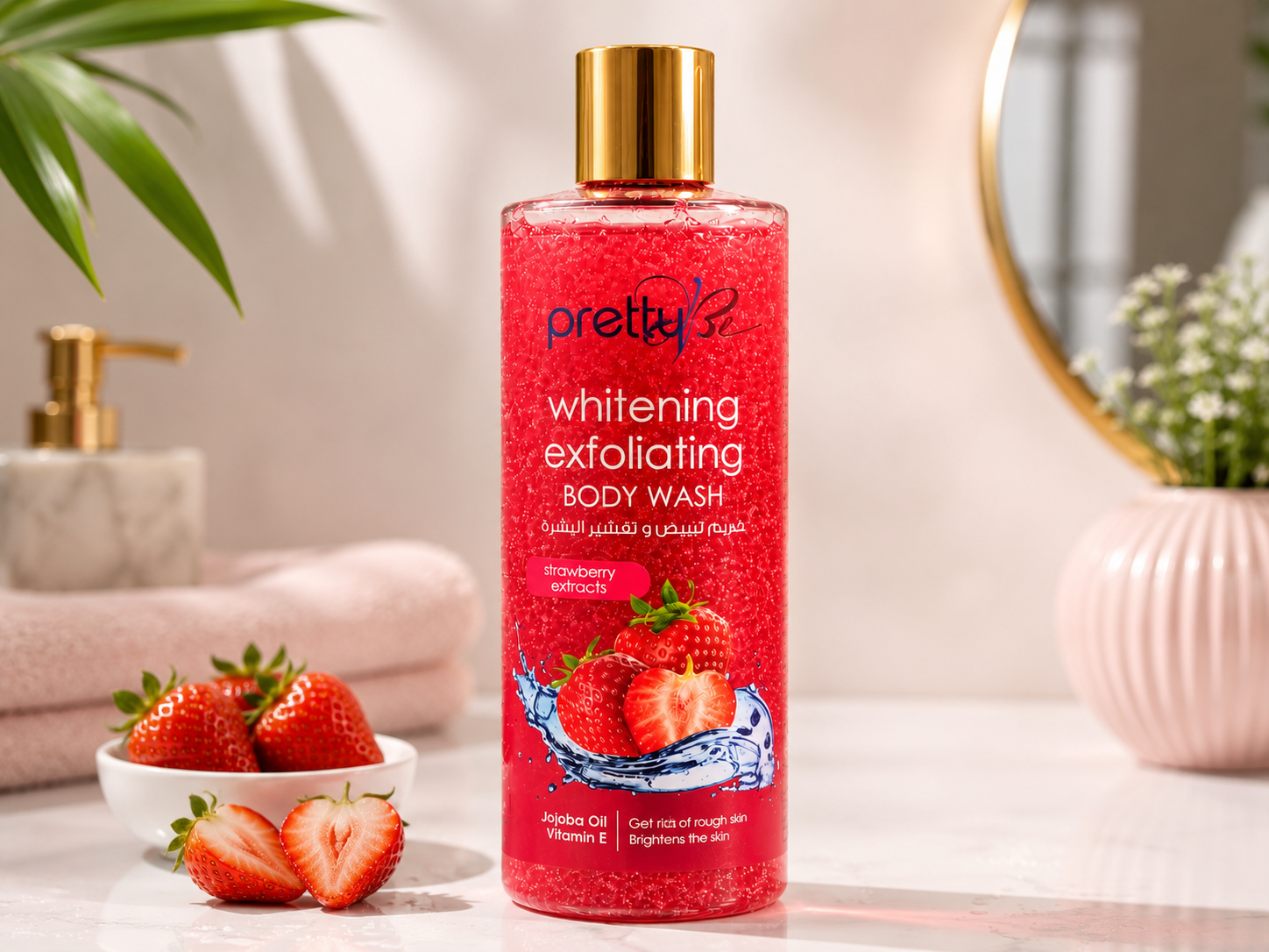 Pretty Be Whitening Exfoliating Body Wash 
