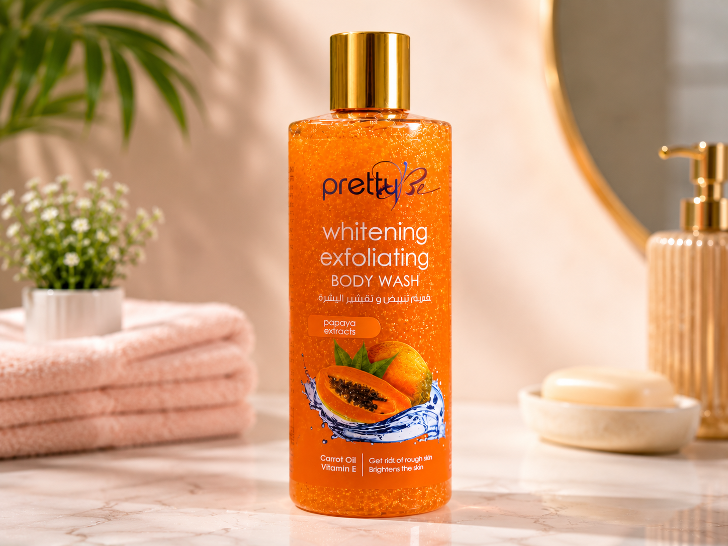 Pretty Be Whitening Exfoliating Body Wash 