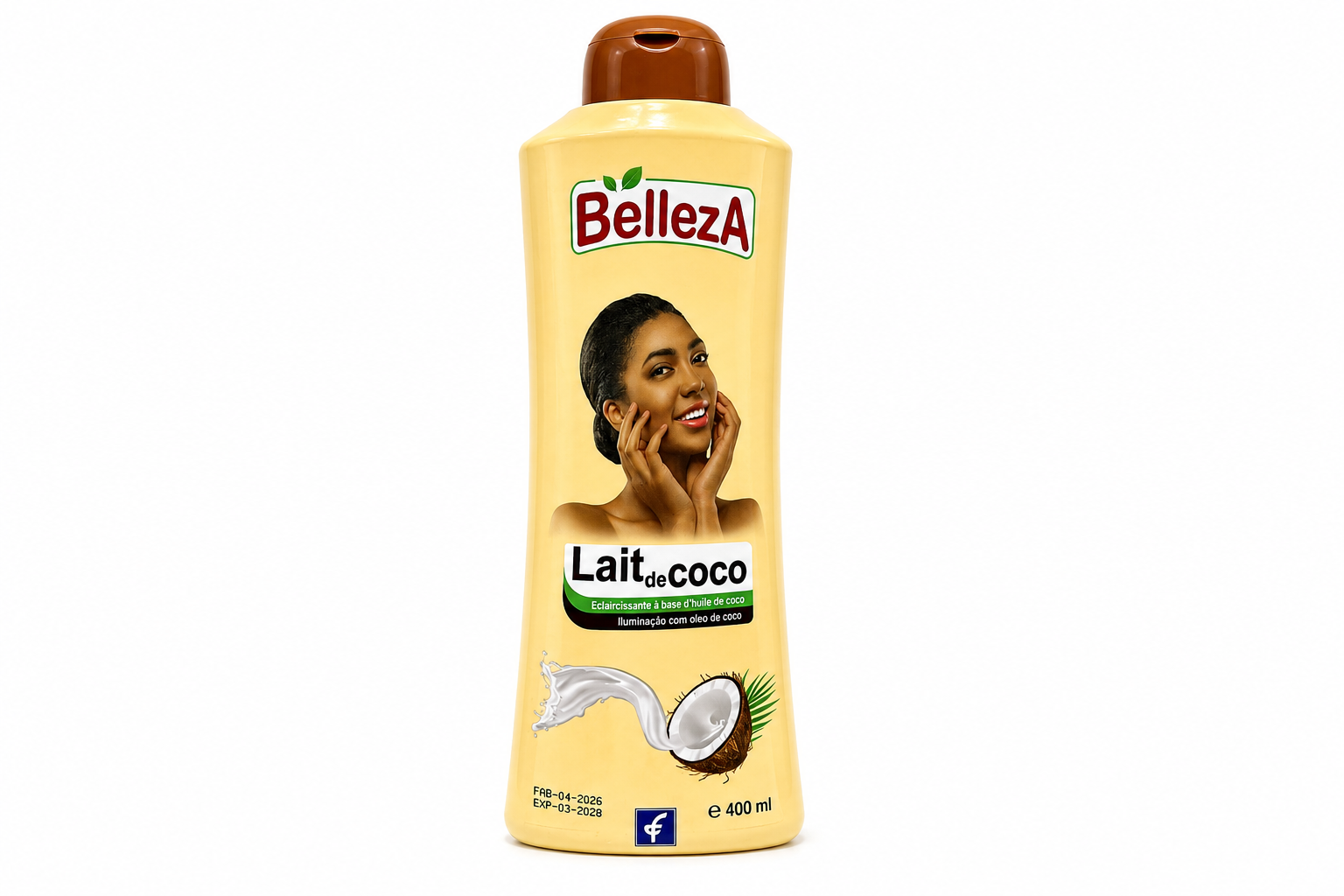 Belleza Lait de Coco Brightening Body Lotion (Coconut Milk Body Lotion)