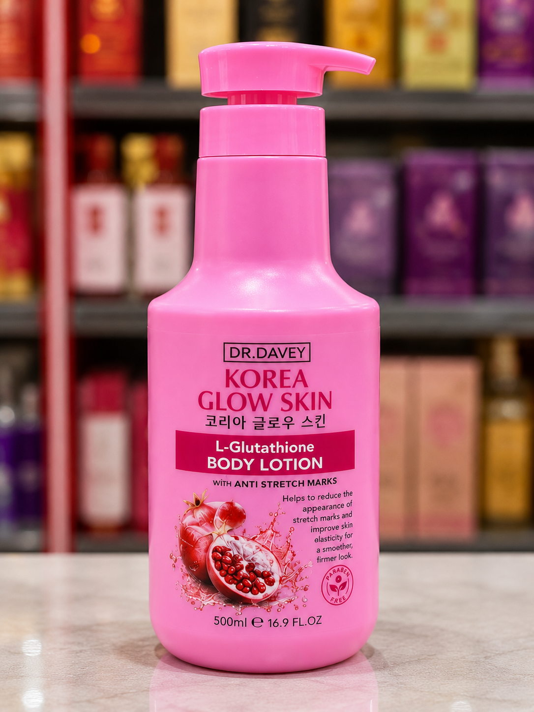 DR. DAVEY Korea Glow Skin L-Glutathione Body Lotion – Anti Stretch Marks