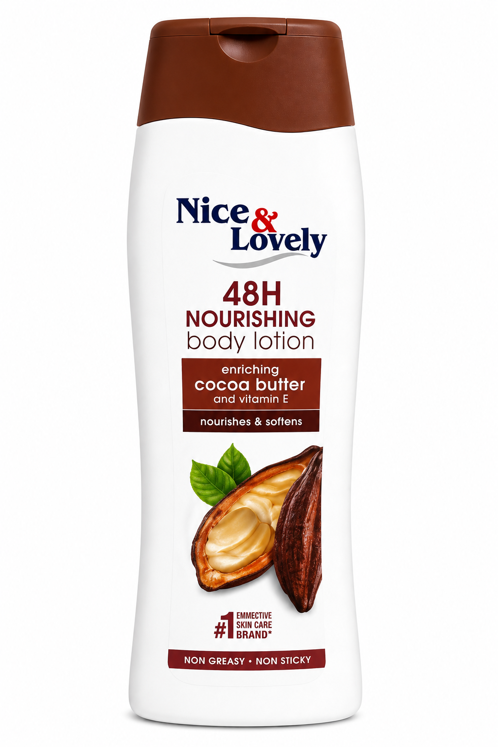 Nice & Lovely 48H Nourishing Body Lotion – Cocoa Butter & Vitamin E