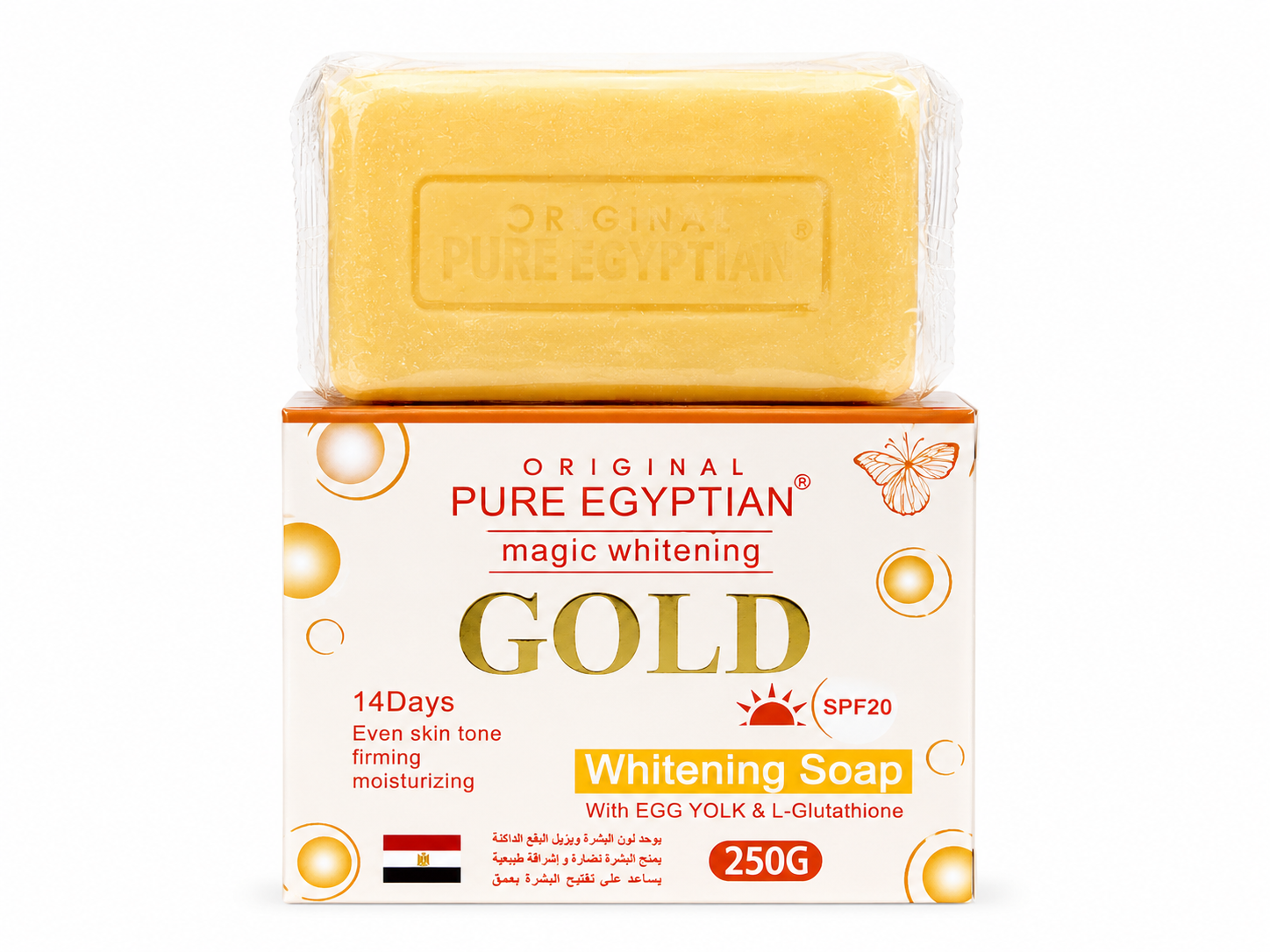 Pure Egyptian Gold Magic Whitening Soap 250g