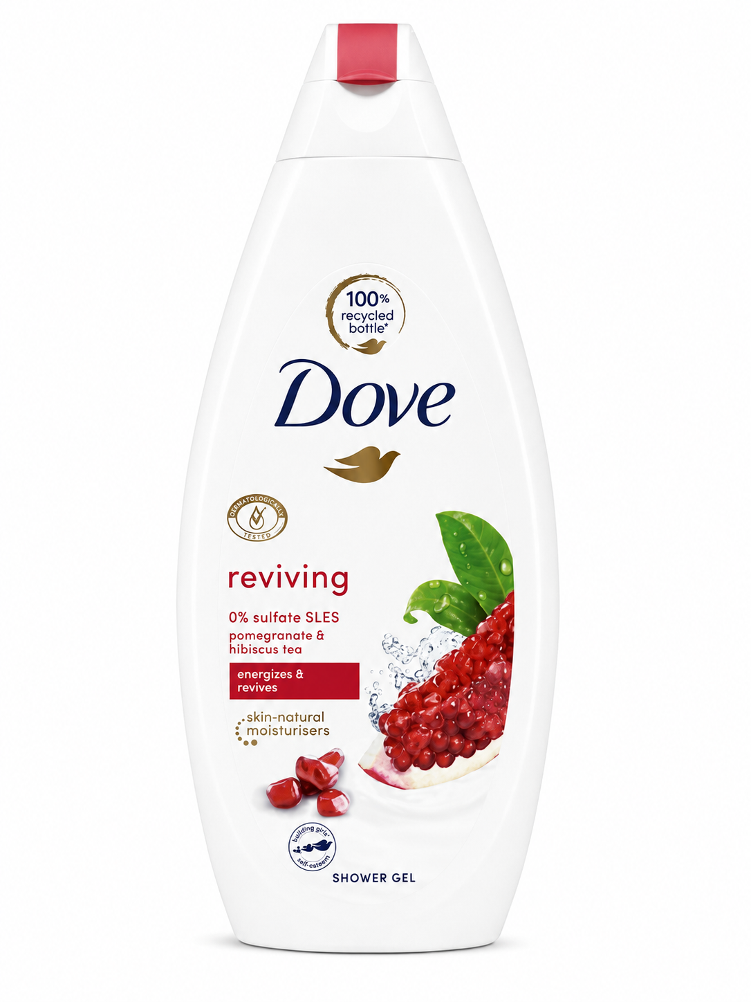 Dove Reviving Pomegranate & Hibiscus Tea Shower Gel – 500ml