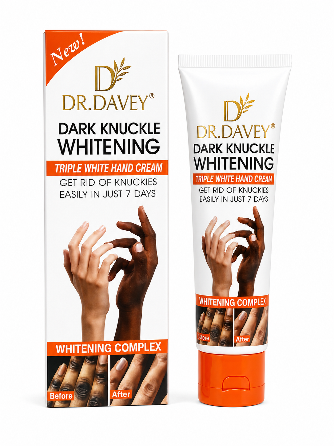 DR. DAVEY Dark Knuckle Whitening – Triple White Hand Cream